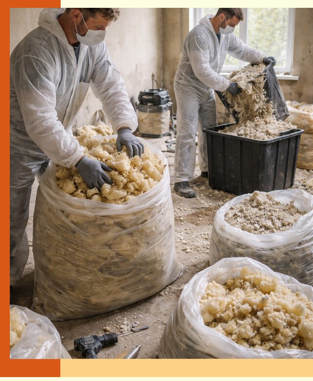 Утилизация старого утеплителя в Стрежевом быстро и безопасно